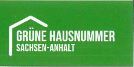 Grüne Hausnummer Sachsen-Anhalt