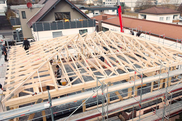 vorgefertigte mansarddachkonstruktion von schnoor in giessen